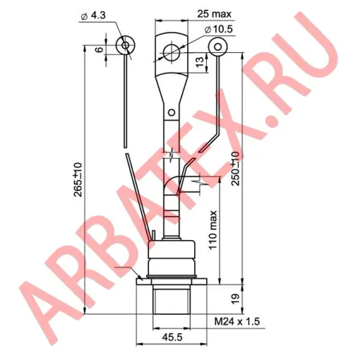 ТБ171-200-11-544 тиристор фото 2