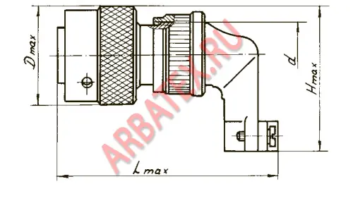 СНЦ23-19/27Р-8-А-В розетка Разъемы разное фото фото 2