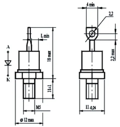 Д112-25Х-12 диод фото 2 Д112-25Х-12 диод фото 2
