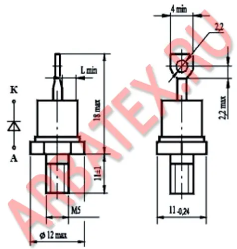 ДЛ112-16-05 диод фото 3