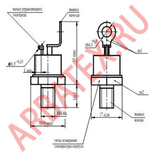 2Т132-50-6 тиристор фото 3