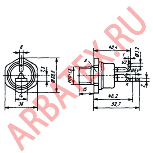 Т15-80-16-423 тиристор фото 3 Т15-80-16-423 тиристор фото 3