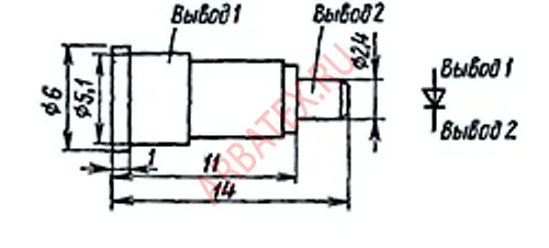 Д609 диод фото 2 Д609 диод фото 2