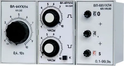 ВЛ-64 0.12-3 мин. 24В реле времени фото 2