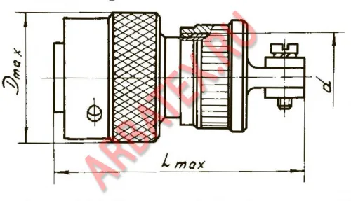 СНЦ23-19/24В-6-б-В вилка фото фото 3 СНЦ23-19/24В-6-б-В вилка Разъемы разное фото фото 3