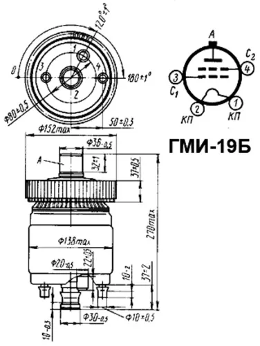 ГМИ-19Б импульсный модуляторный триод фото 3