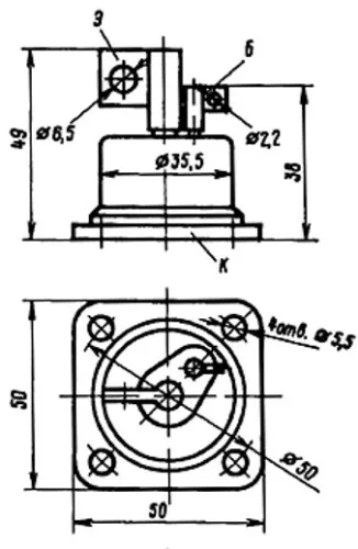 ТКД165-125-6 транзистор силовой фото 3